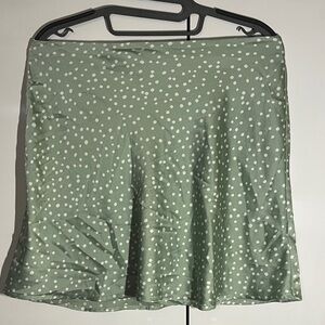 Cotton On Mint Polka Dot Mini Skirt